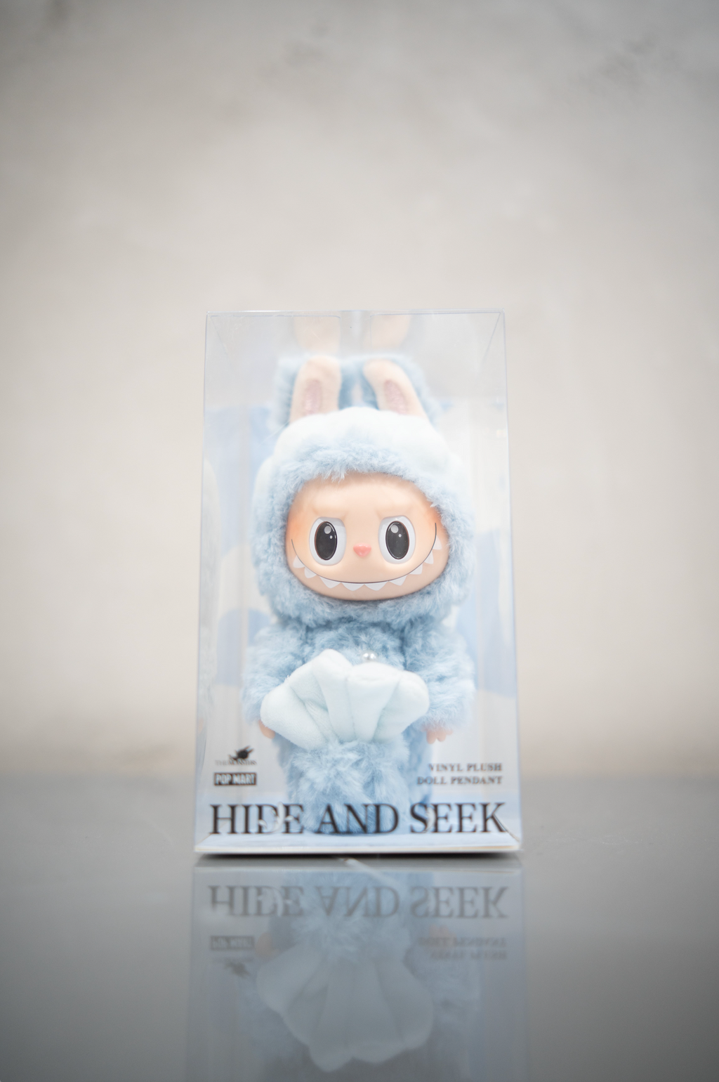 Pop Mart Labubu Hide and Seek In Singapore Series Vinyl Plush Doll Pendant