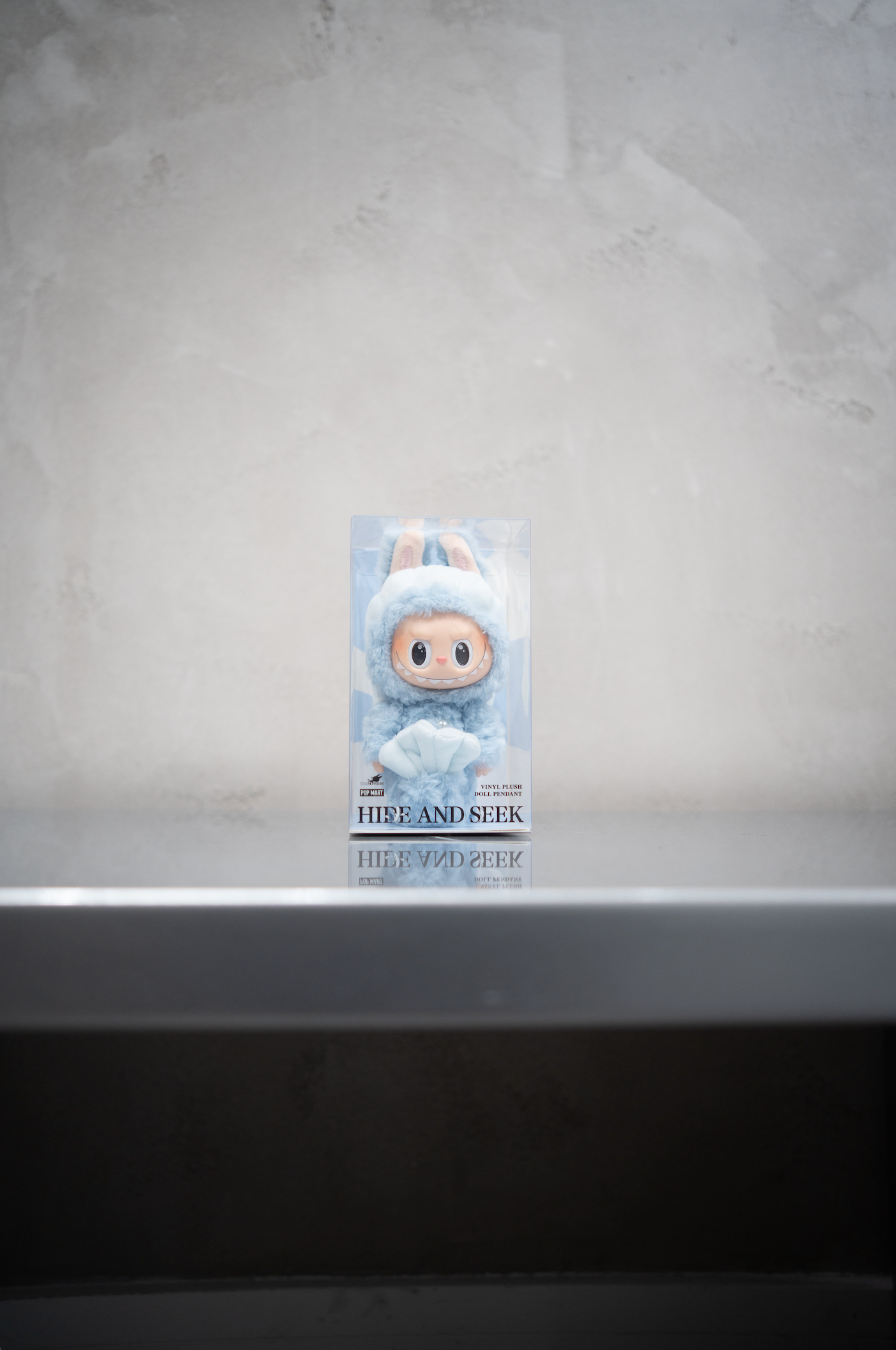 Pop Mart Labubu Hide and Seek In Singapore Series Vinyl Plush Doll Pendant