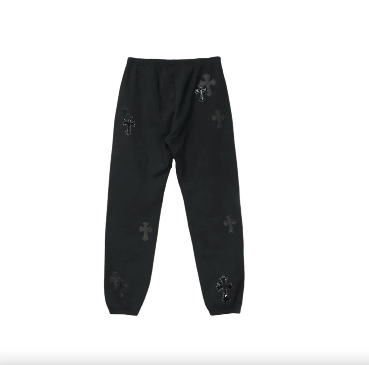 Chrome Hearts Cross Patch Sweatpants "Black"