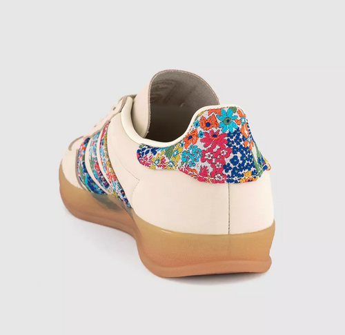 Adidas X Liberty Gazelle Indoor - Cream/Flower/Gum