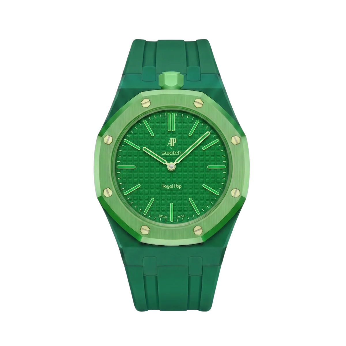 Swatch x Audemars Piguet Royal Pop 'GREEN EIGHT'
