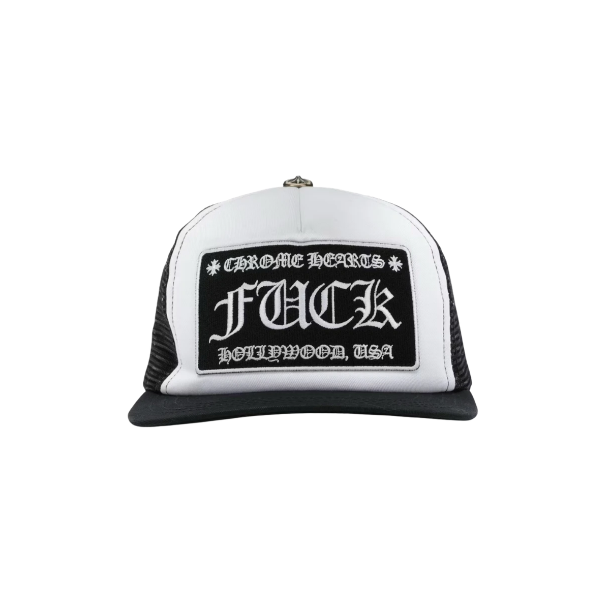 Chrome Hearts FUCK Hollywood Trucker Hat
