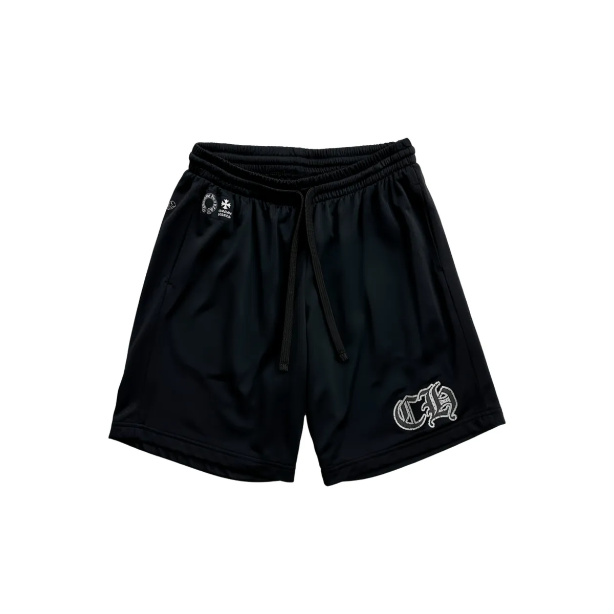 Chrome Hearts Mesh Varsity Shorts 'Black'