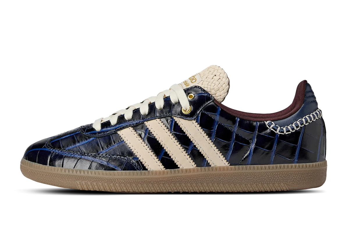 Adidas X Wales Bonner Samba - Navy Croc