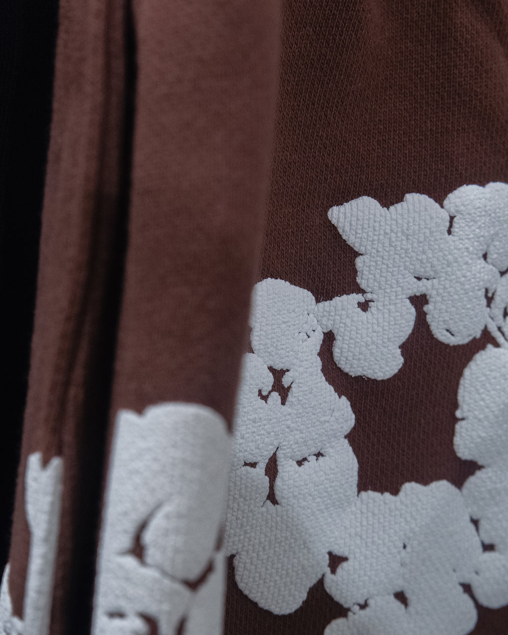 Denim Tears: The Cotton Wreath Shorts - Brown