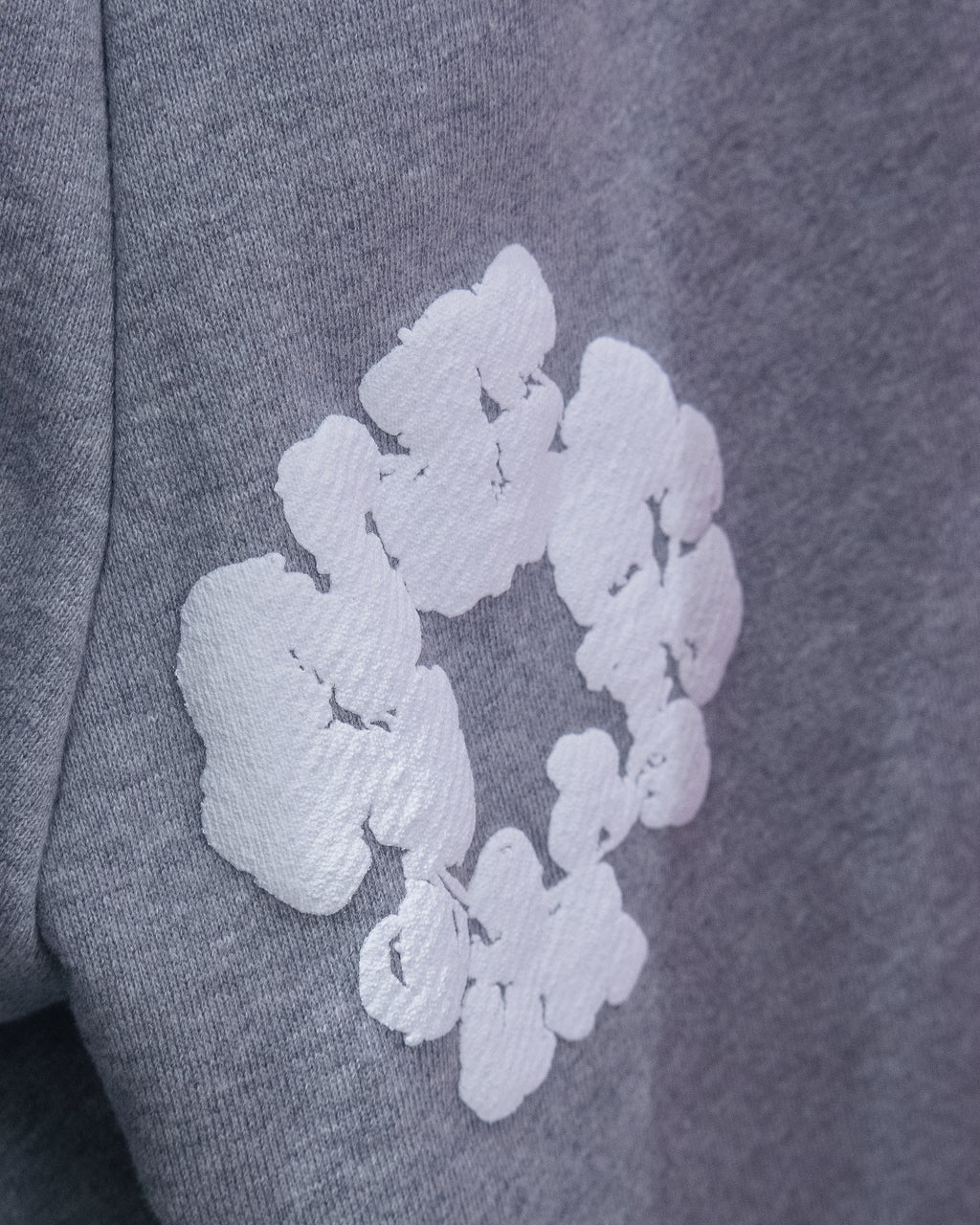 Denim Tears: The Cotton Wreath Shorts - Grey