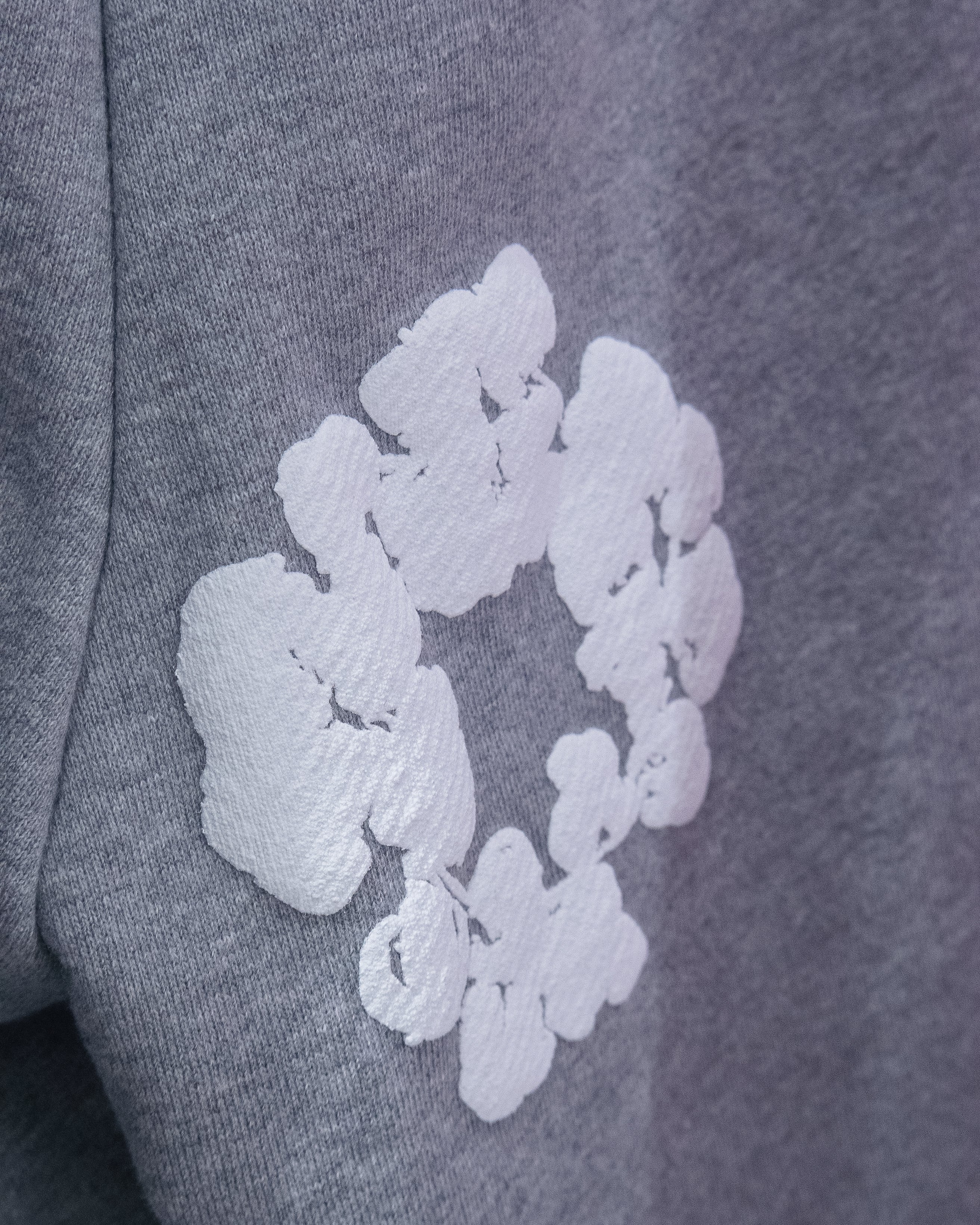 Denim Tears: The Cotton Wreath Shorts - Grey