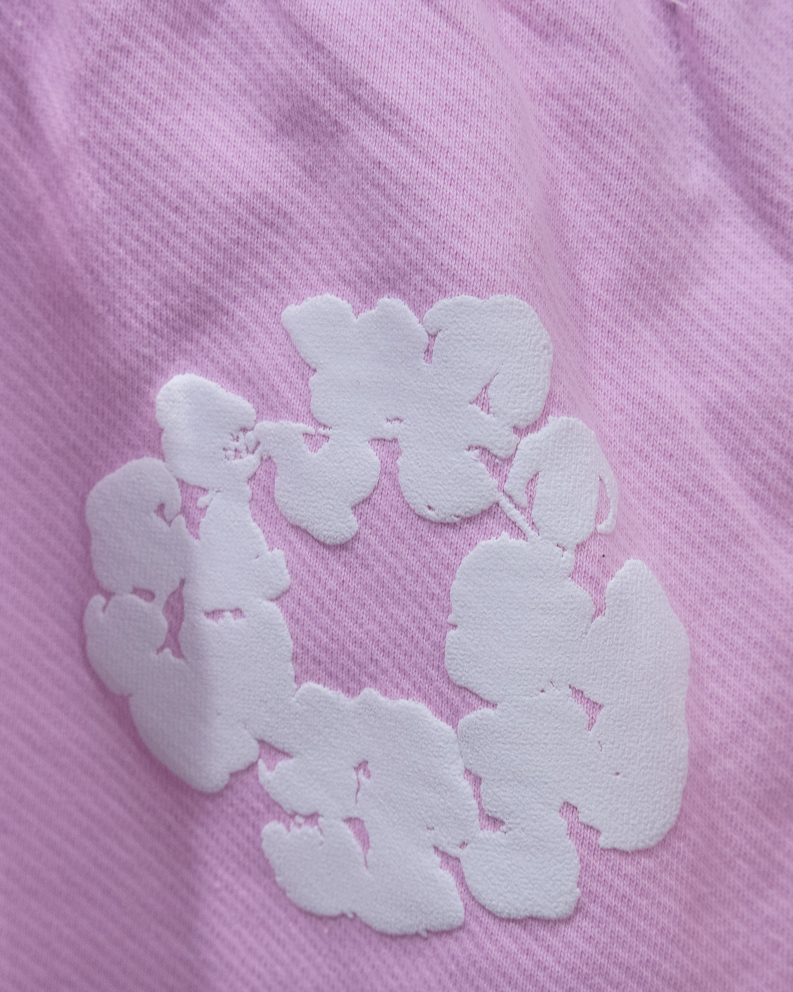 Denim Tears: The Cotton Wreath Shorts - Pink