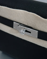 Hermes Kelly Dépêches leather clutch bag - Black