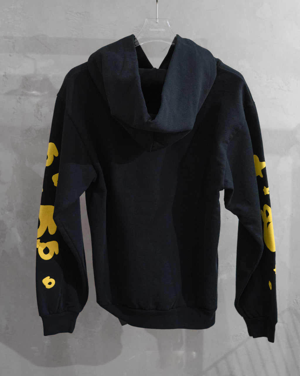 Sp5der Beluga Hoodie 'Onyx/Yellow'