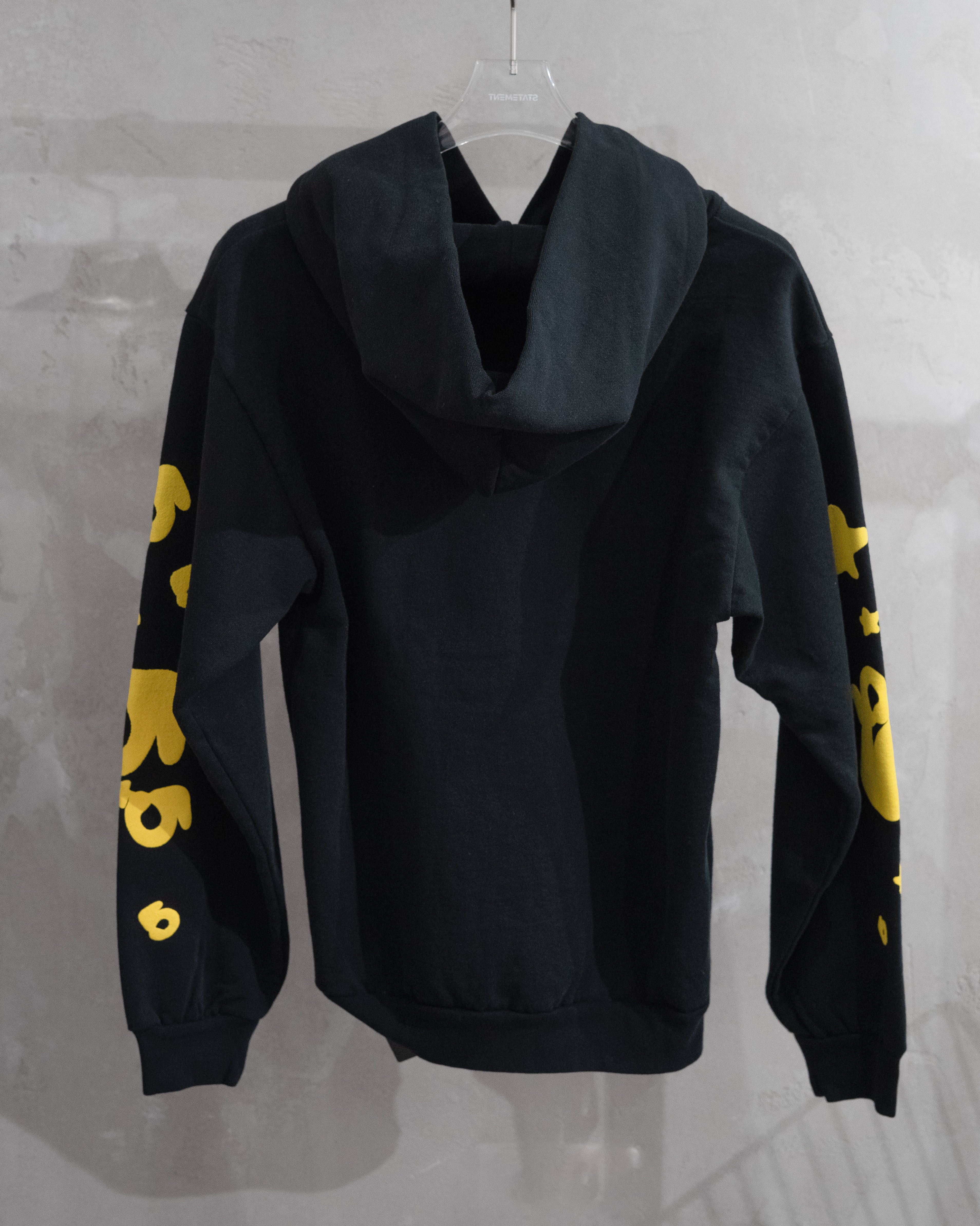 Sp5der Beluga Hoodie 'Onyx/Yellow'