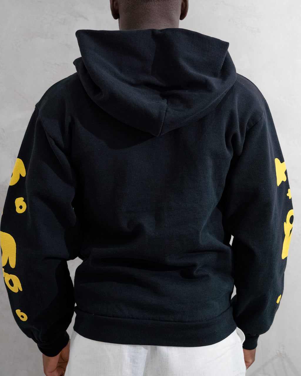 Sp5der Beluga Hoodie 'Onyx/Yellow'