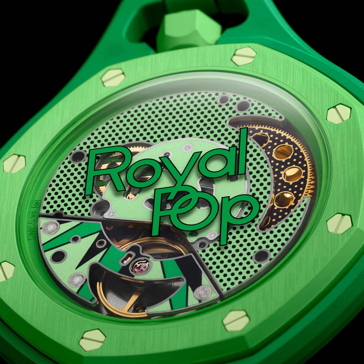 Swatch x Audemars Piguet Royal Pop 'GREEN EIGHT'
