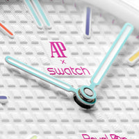 Swatch x Audemars Piguet Royal Pop 'HUIT BLANC'