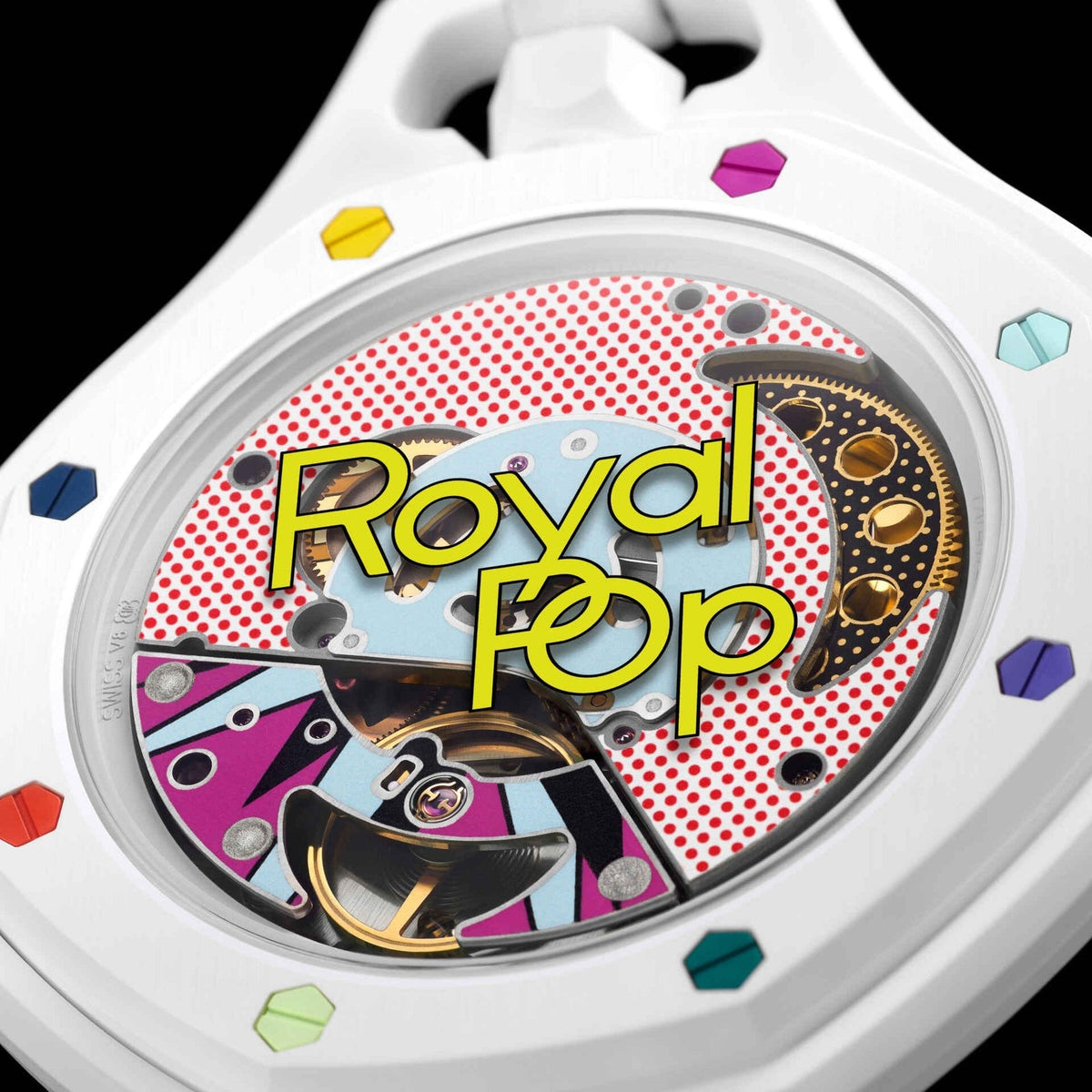 Swatch x Audemars Piguet Royal Pop 'HUIT BLANC'