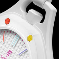 Swatch x Audemars Piguet Royal Pop 'HUIT BLANC'